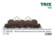 Trix Kofferli Fc 2x3/4 12201 Serie Bedienungsanleitung