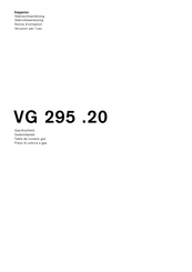 Gaggenau VG 295.20 Gebrauchsanleitung