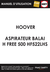 Hoover H-Free 500 HF522NPW Bedienungsanleitung