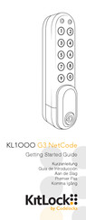 CODELOCKS KitLock KL1OOO G3 NetCode Kurzanleitung