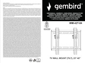 Gembird WM-42T-04 Handbuch