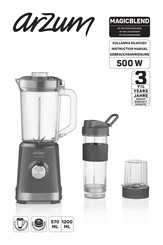 Arzum MAGICBLEND AR 1159 Gebrauchsanweisung