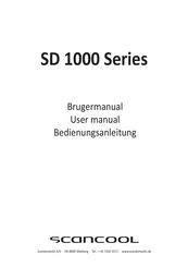Scancool SD 1000-Serie Bedienungsanleitung