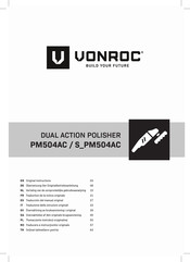 VONROC PM504AC Originalbetriebsanleitung