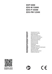 Lavor EDS-PM 12500 Gebrauchsanleitung