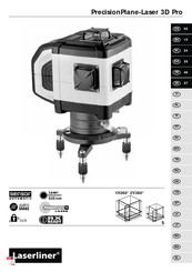 LaserLiner PrecisionPlane-Laser 3D Pro Bedienungsanleitung