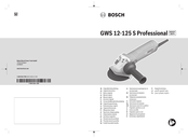 Bosch GWS 12-125 S Professional Originalbetriebsanleitung