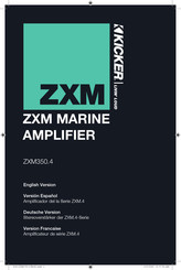 Kicker ZXM350.4 Benutzerhandbuch