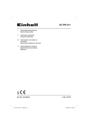 EINHELL 34.048.32 Originalbetriebsanleitung