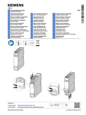 Siemens 3RS2 Originalbetriebsanleitung