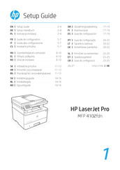 HP LaserJet Pro MFP 4102fdn Installations-Handbuch