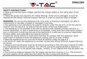 V-TAC 7915 Bedienungsanleitung