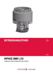 Pfeiffer Vacuum HIPACE 2800 IU Betriebsanleitung