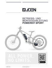 Aden POWERKIT SPORT Betriebs- Und Montageanleitung