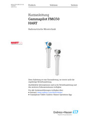 Endress+Hauser FMG50 Kurzanleitung