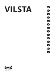 IKEA VILSTA 905.577.25 Bedienungsanleitung