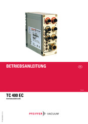 Pfeiffer Vacuum TC 400 EC Betriebsanleitung