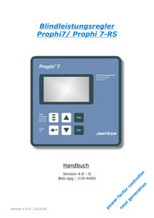 janitza Prophi 7-RS Handbuch