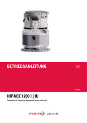 Pfeiffer Vacuum HIPACE 1200 IU Betriebsanleitung