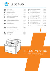 HP Color LaserJet Pro MFP 4302fdwe Bedienungsanleitung