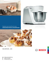 Bosch MUM50E..DE Gebrauchsanleitung