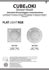 Bossini CUBE Light RGB I01723 Montage- Und Wartungsanleitung