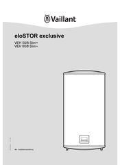 Bulex eloSTOR exclusive VEH 80/8 Slim+ Installationsanleitung