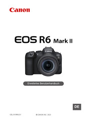 Canon EOS R6 Mark II Erweitertes Benutzerhandbuch