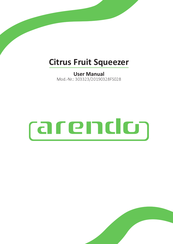 ARENDO 303323 Bedienungsanleitung