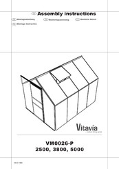 Vitavia VM0026-P 2500 Montageanleitung
