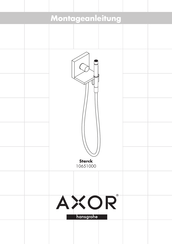 HANSGROHE Axor Starck 10651000 Montageanleitung