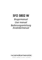 Scandomestic SFO 3802 W Bedienungsanleitung