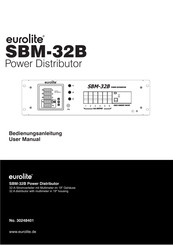 EuroLite SBM-32B Bedienungsanleitung
