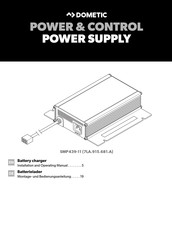 Dometic POWER & CONTROL SMP439-11 Montage- Und Bedienungsanleitung
