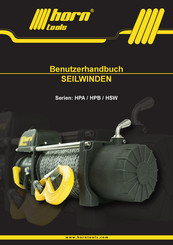 Horn Tools SEILWINDEN HSW Serie Benutzerhandbuch