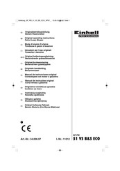 EINHELL GP-PM 51 VS B&S Originalbetriebsanleitung