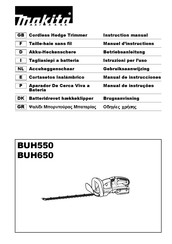 Makita BUH650 Betriebsanleitung