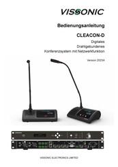 vissonic CLEACON-D VIS-EXP24 Bedienungsanleitung