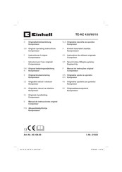 EINHELL TE-AC 430/90/10 Originalbetriebsanleitung