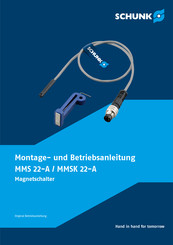 SCHUNK MMSK 22-A Montage- Und Betriebsanleitung