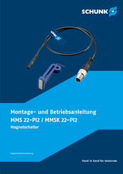 SCHUNK MMS 22-PI2 Montage- Und Betriebsanleitung