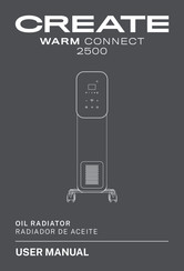 Create WARM CONNECT 2500 Bedienungsanleitung