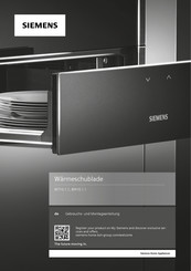 Siemens BI71011 Serie Gebrauchs- Und Montageanleitung