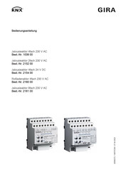 Gira 2152 00 Bedienungsanleitung