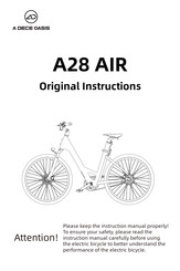 A DECE OASIS A28 AIR Bedienungsanleitung