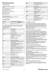Pepperl+Fuchs LVL-M4 Betriebsanleitung