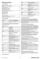 Pepperl+Fuchs LVL-M4 Betriebsanleitung