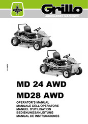 Grillo MD 24 AWD Bedienungsanleitung