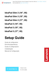 Lenovo IdeaPad 3 Einrichtungsanleitung