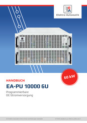 Elektro-Automatik EA-PU 10750-240 6U Handbuch